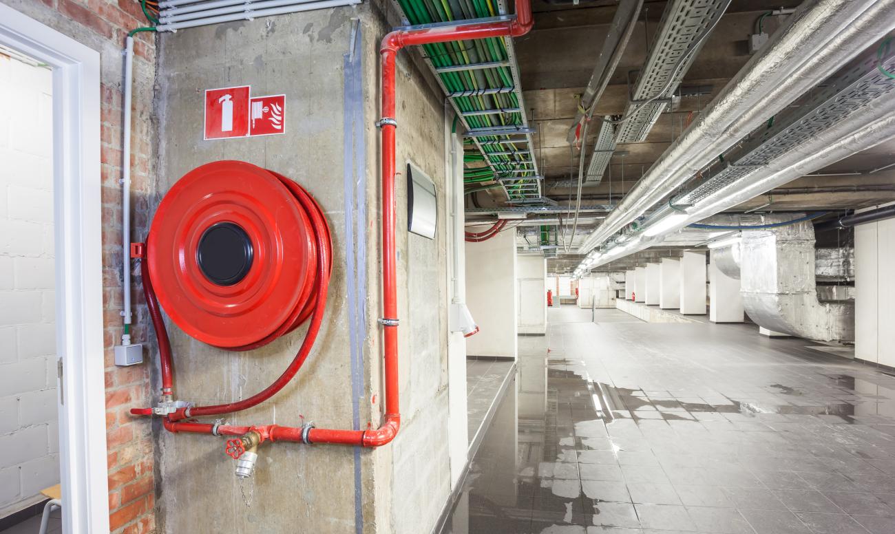 Fire hose reels